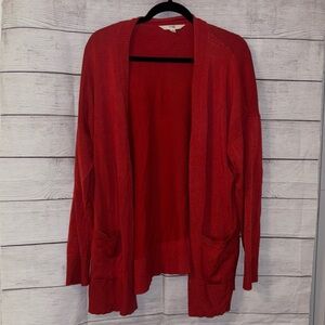 Plus Size Terra & Sky Burnt Orange Cardigan